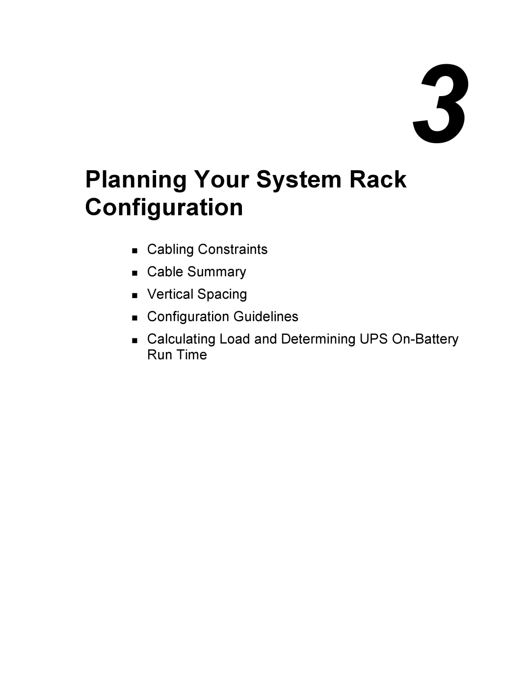 NEC EXPRESS800 manual Planning Your System Rack Configuration 