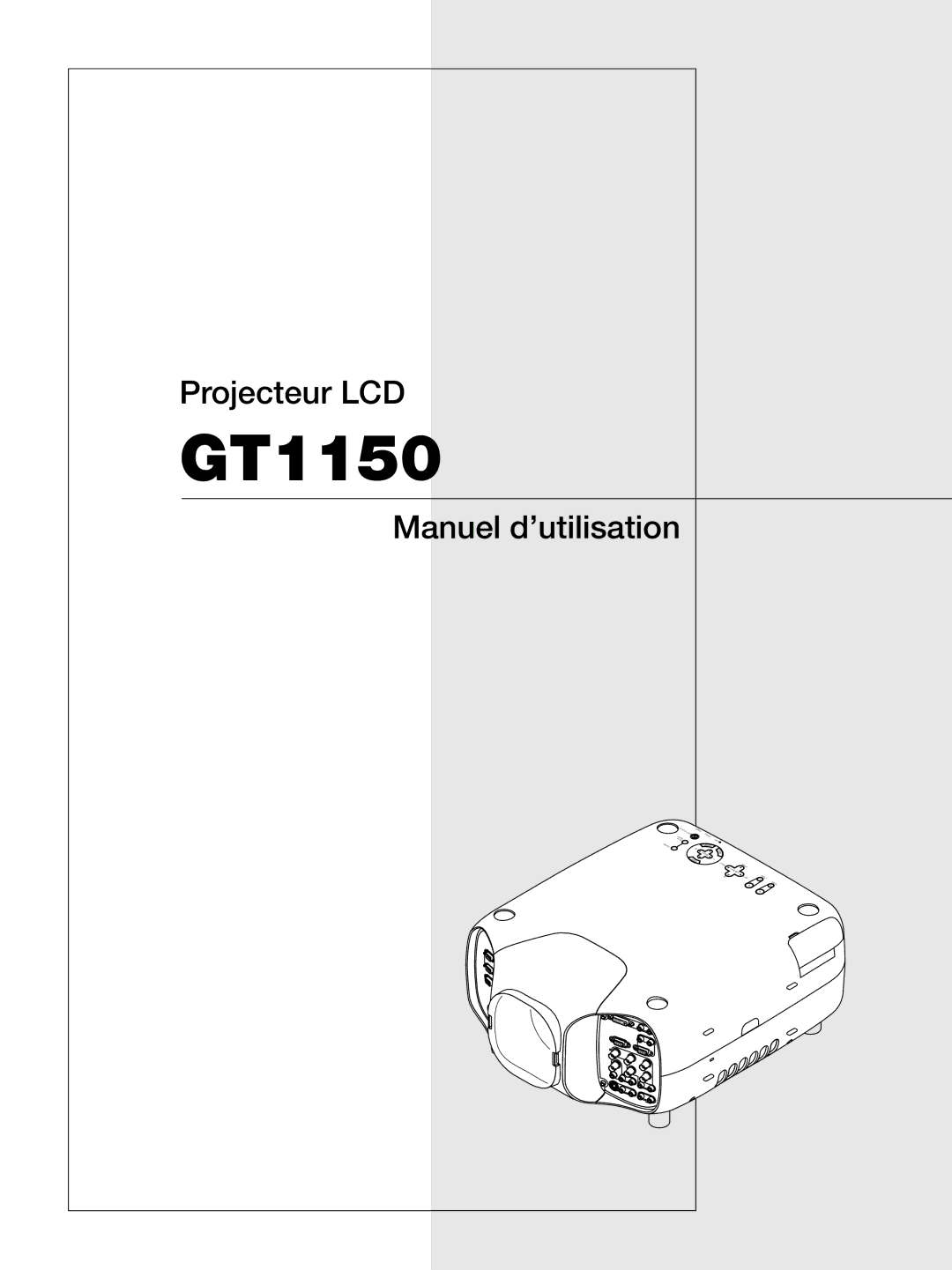 NEC GT1150 manuel dutilisation 