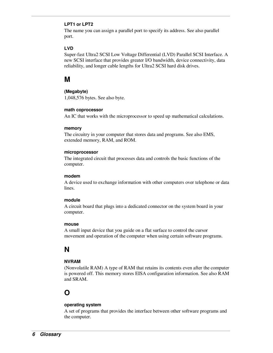 NEC HX4500 manual 048,576 bytes. See also byte 