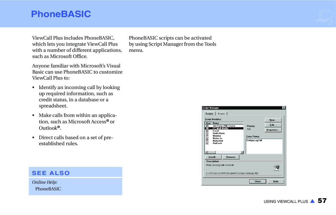 NEC IM-16 manual PhoneBASIC 