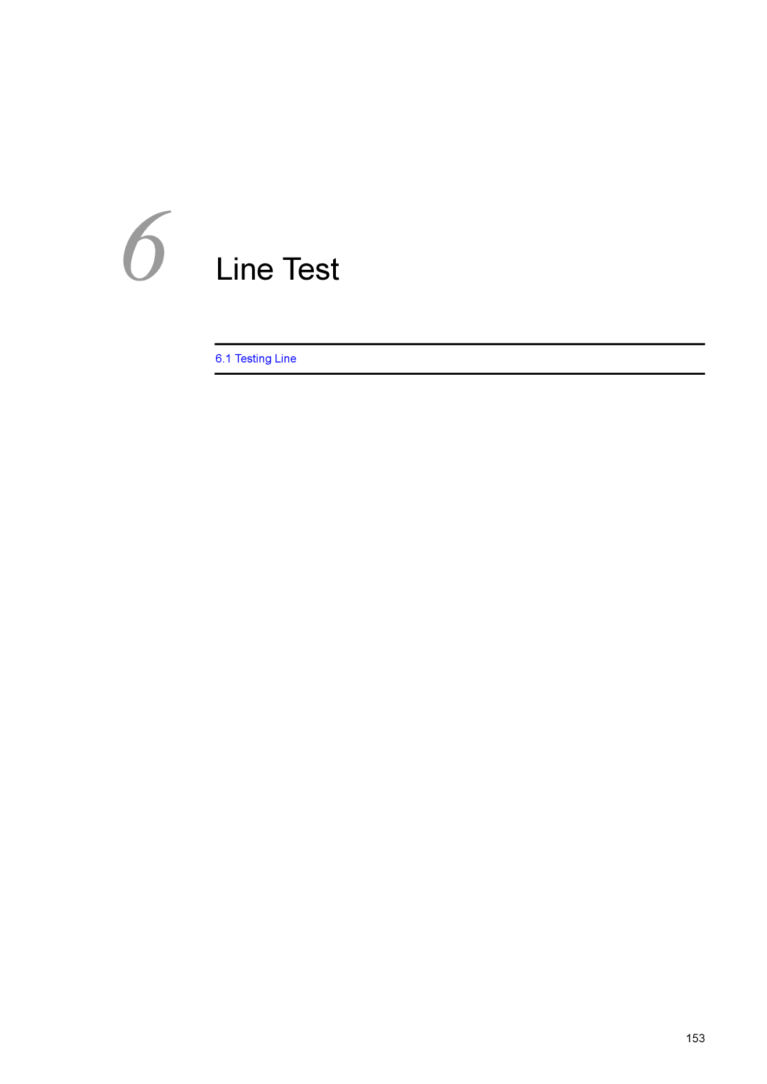 NEC IP8800/S6600, IP8800/S3600, IP8800/S2400, IP8800/S6700, IP8800/S6300 manual Line Test, 153 