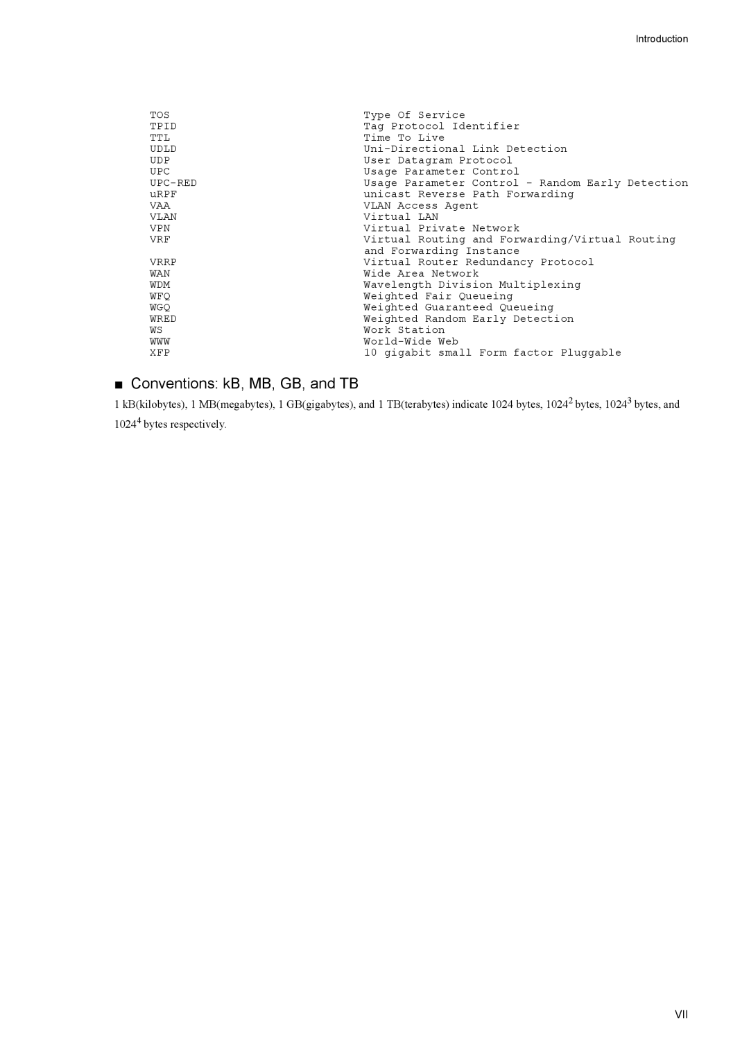 NEC IP8800/S6300, IP8800/S6600, IP8800/S3600, IP8800/S2400, IP8800/S6700 manual Conventions kB, MB, GB, and TB 