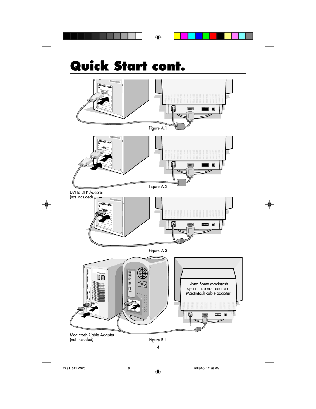 NEC JC-22W72, FP1350X manual Figure A.1 