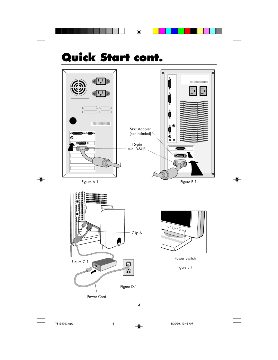 NEC LCD1510+ user manual Figure A.1 