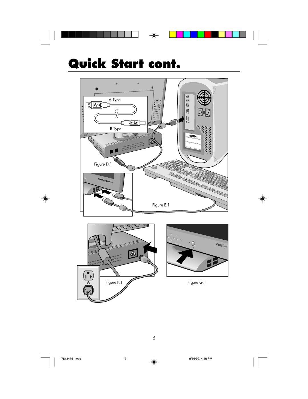 NEC LCD1525S user manual Figure D.1 