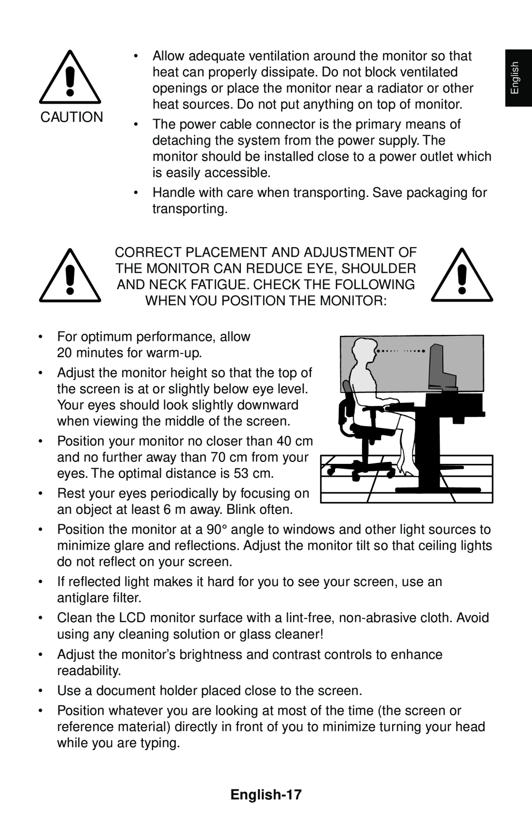 NEC LCD1550V user manual English-17 
