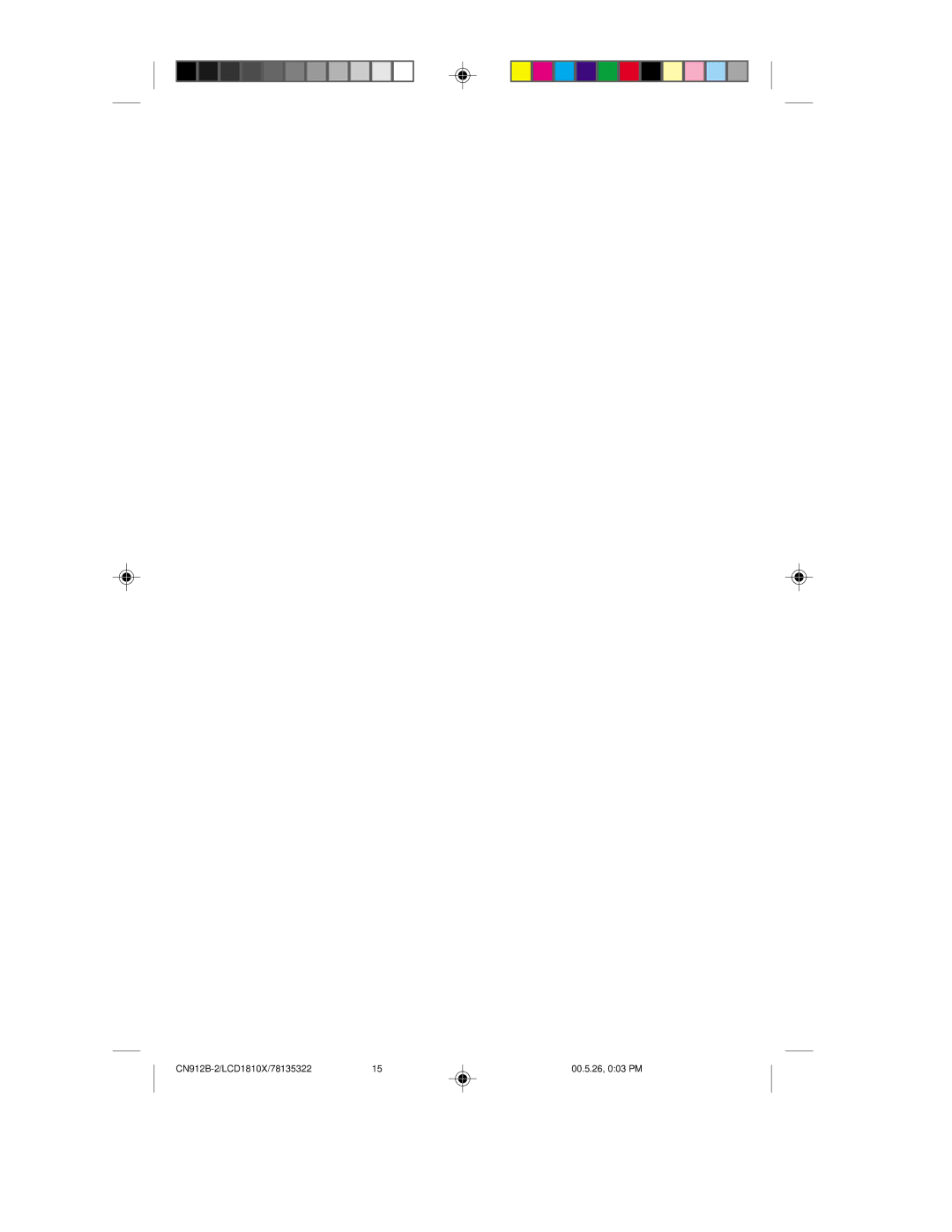 NEC user manual CN912B-2/LCD1810X/78135322 00.5.26, 003 PM 