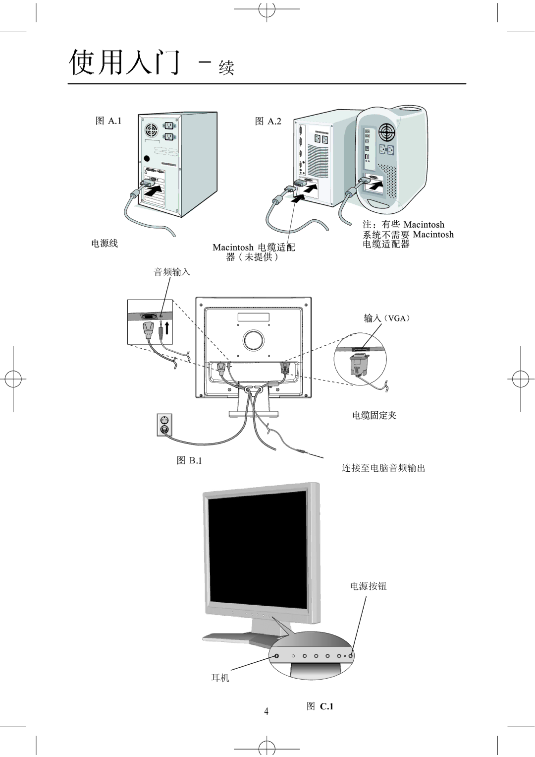 NEC LCD1904M, LCD1704M, LCD1504M manual 