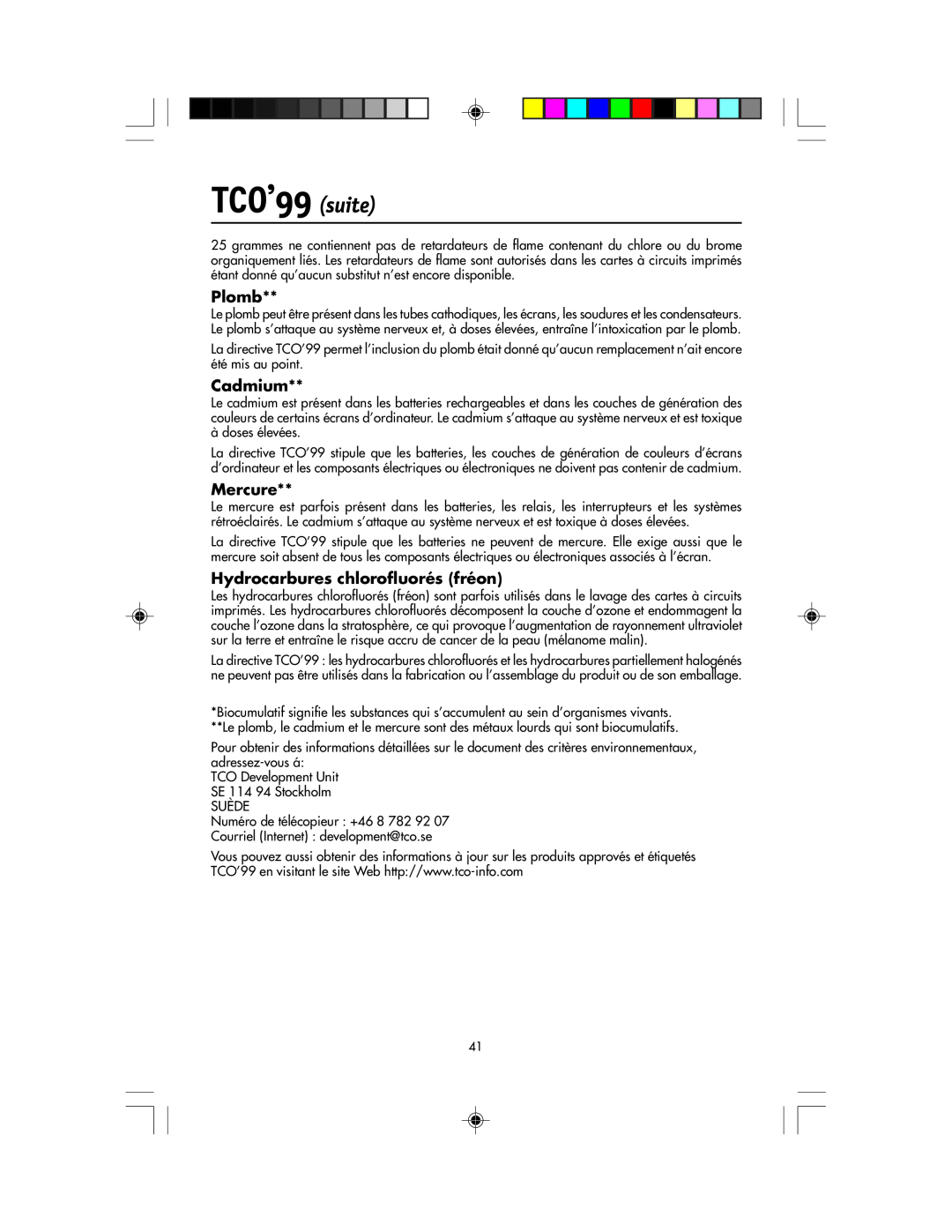 NEC LCD1920NX manual TCO’99 suite 