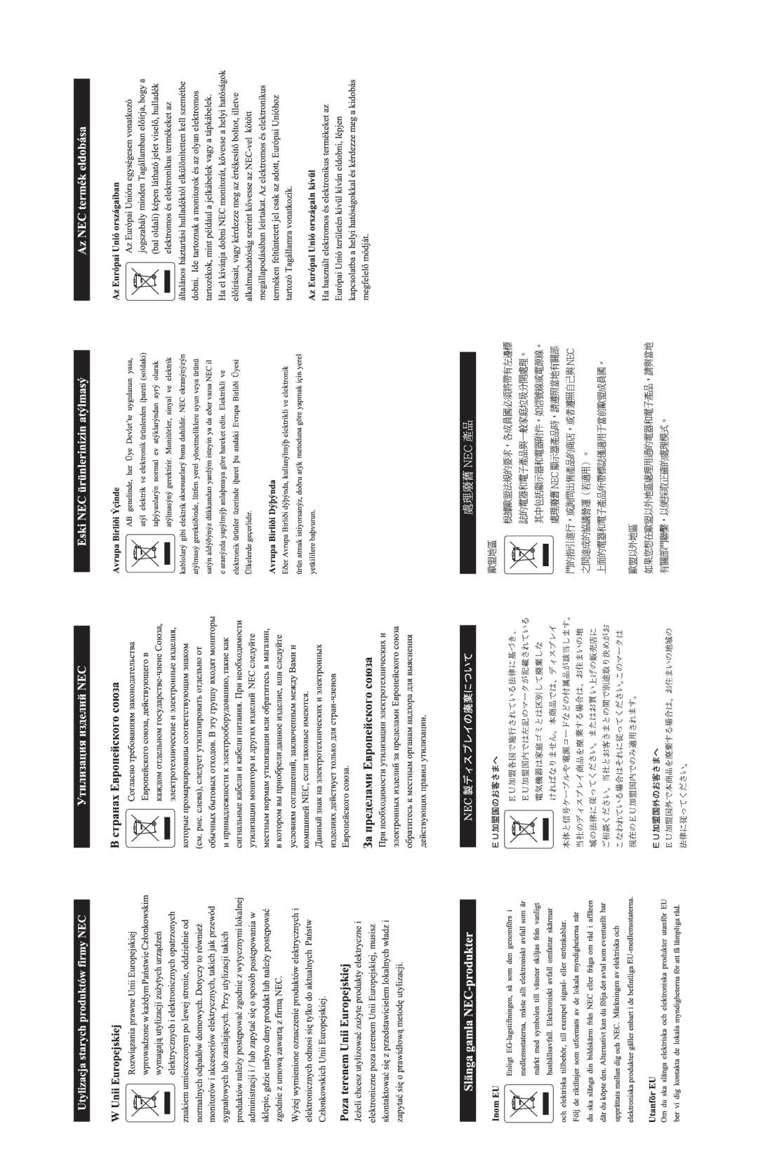 NEC LCD195NXM user manual 