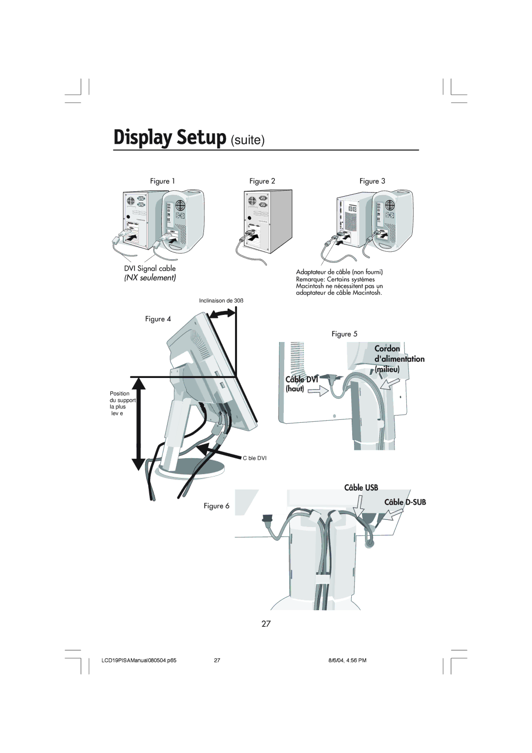 NEC LCD1970V user manual Display Setup suite 