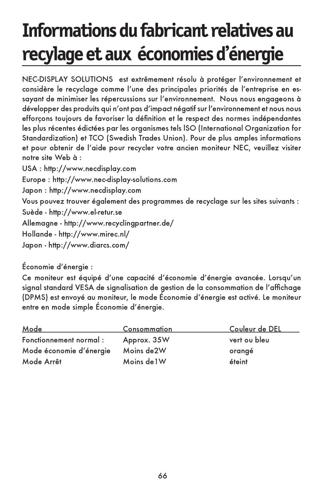 NEC LCD1990FXp user manual 