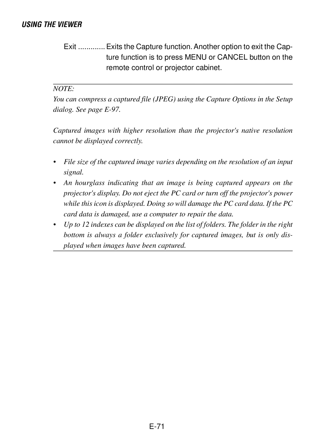 NEC LT260, LT240 user manual Ture function is to press Menu or Cancel button on 