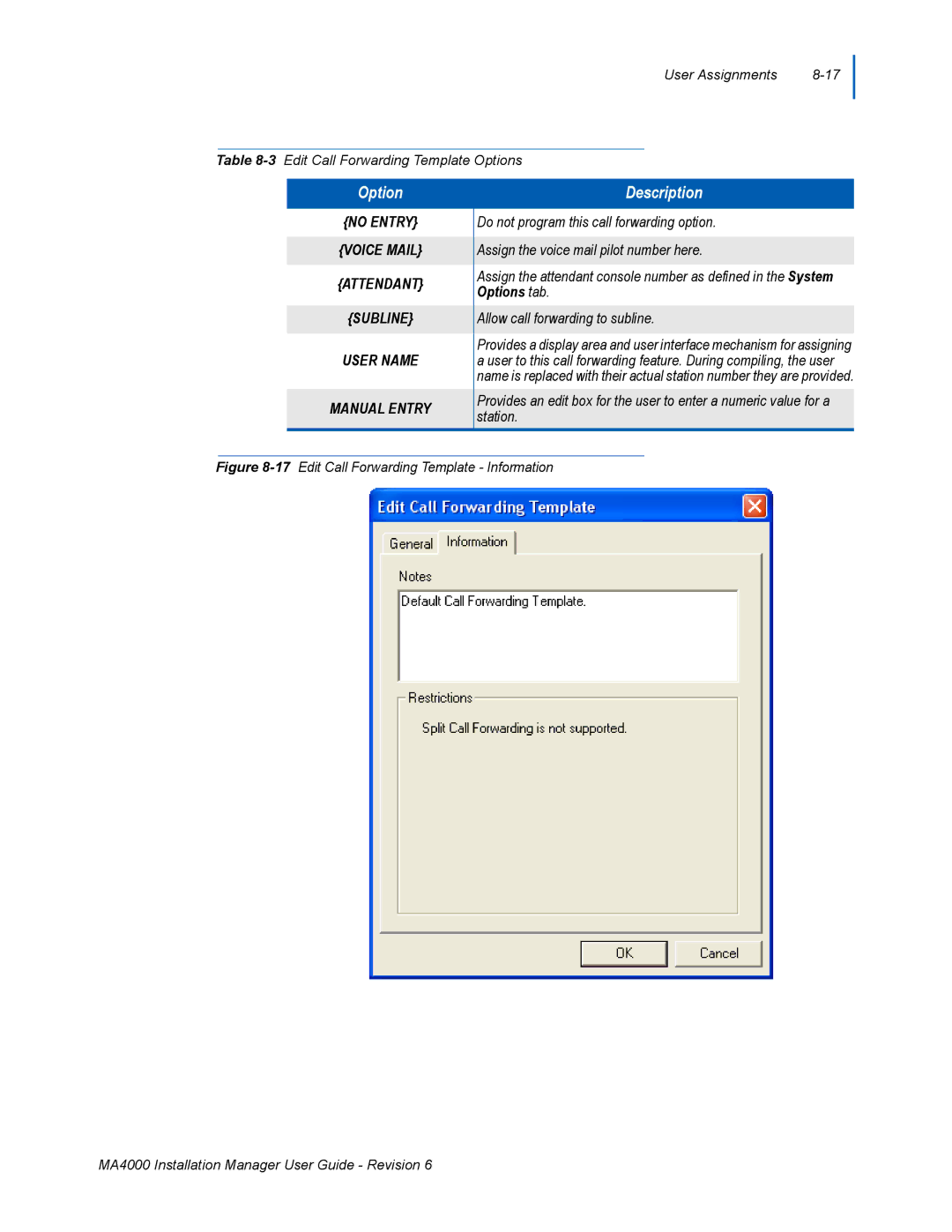 NEC MA400 manual Option 