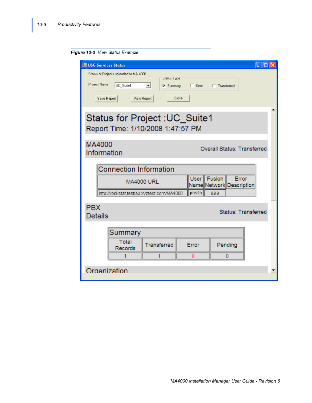 NEC MA400 manual Productivity Features 