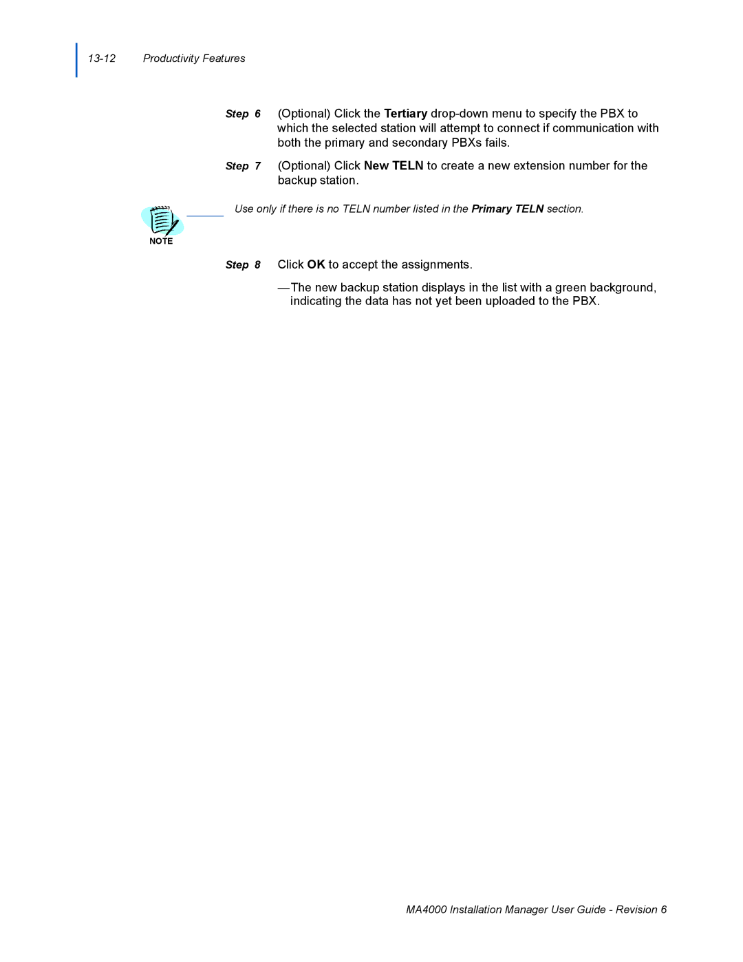 NEC MA400 manual Productivity Features 