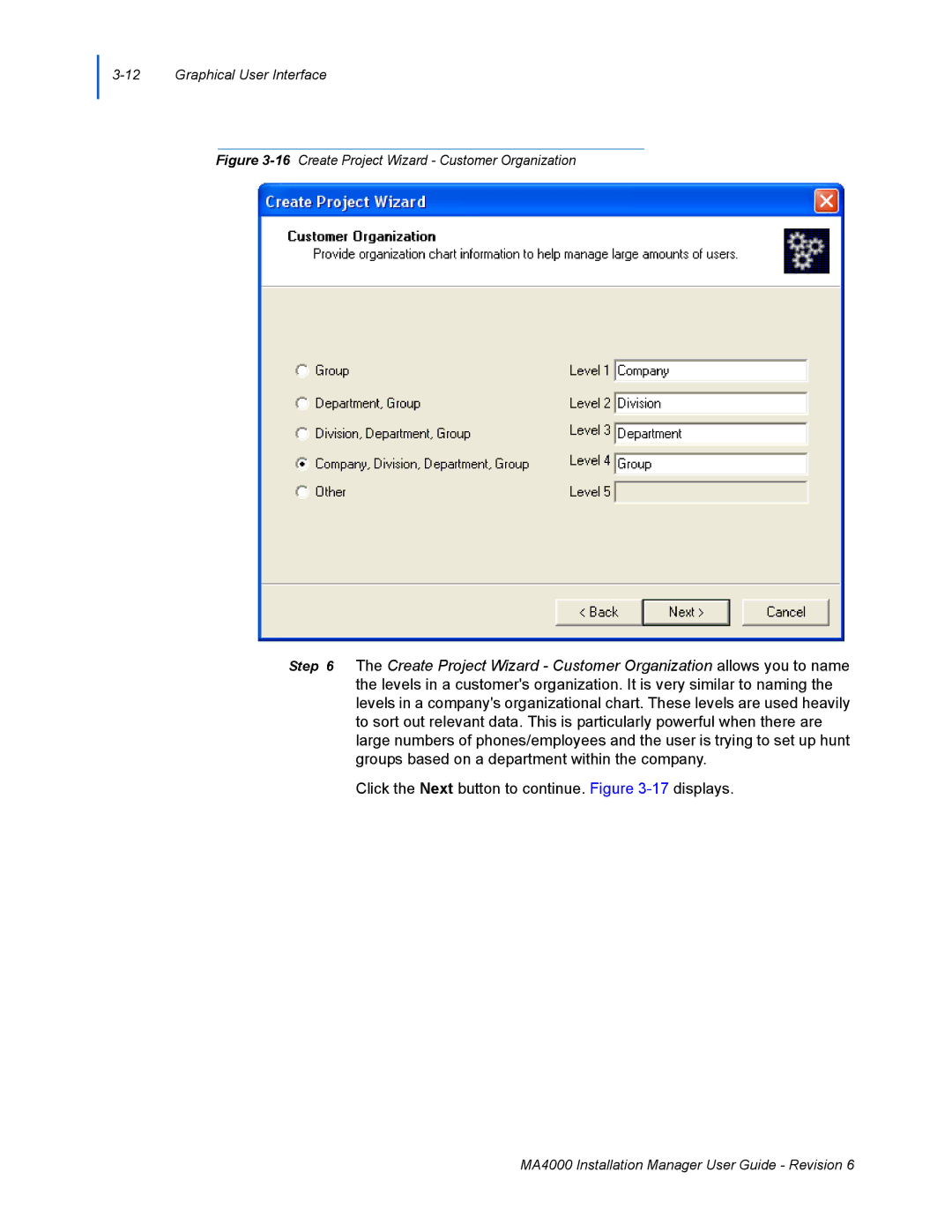 NEC MA400 manual Click the Next button to continue. -17displays 