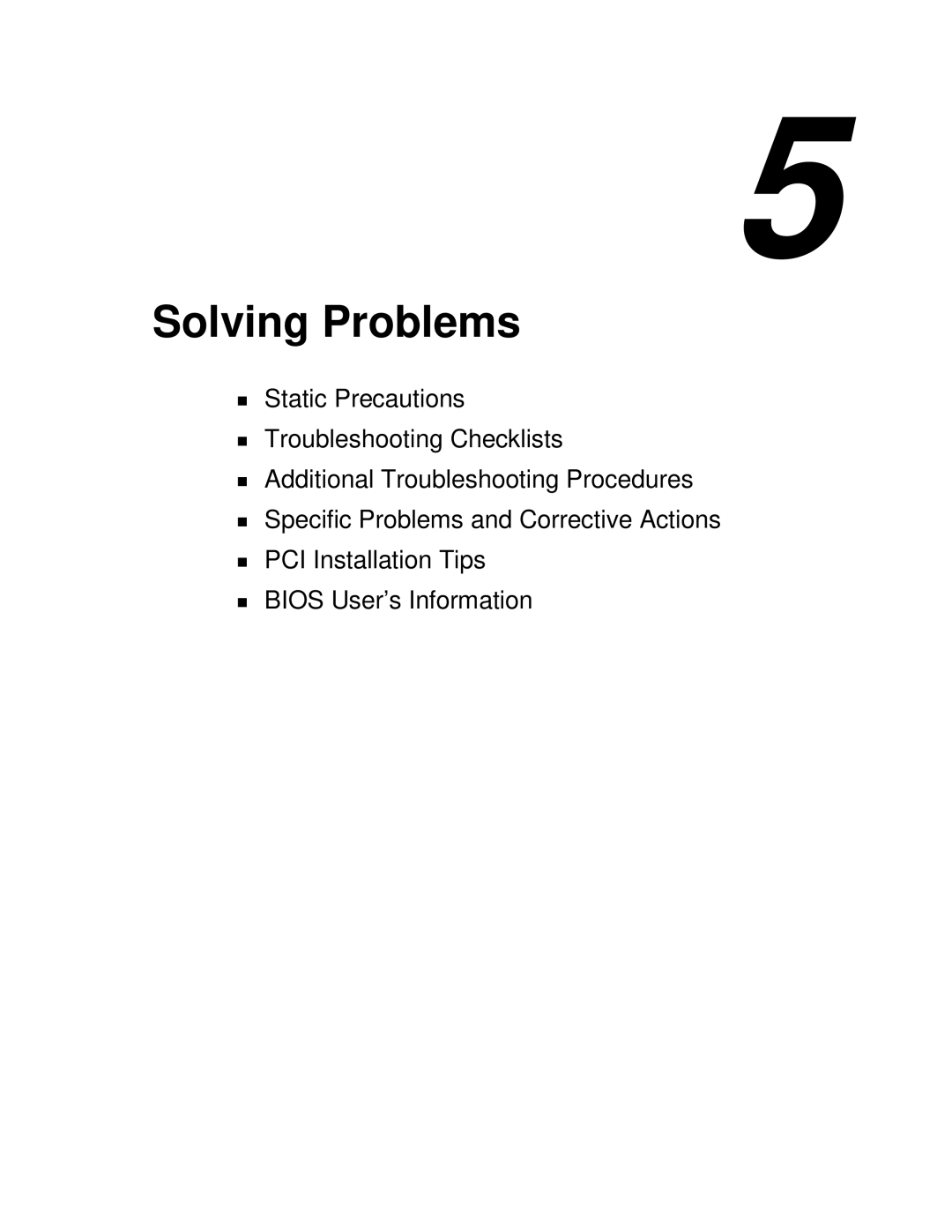 NEC MH4500 manual Solving Problems 