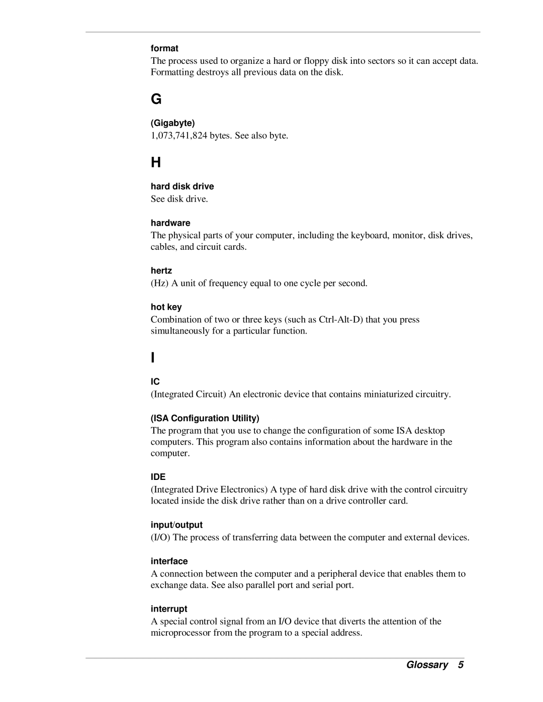 NEC MH4500 manual 073,741,824 bytes. See also byte 