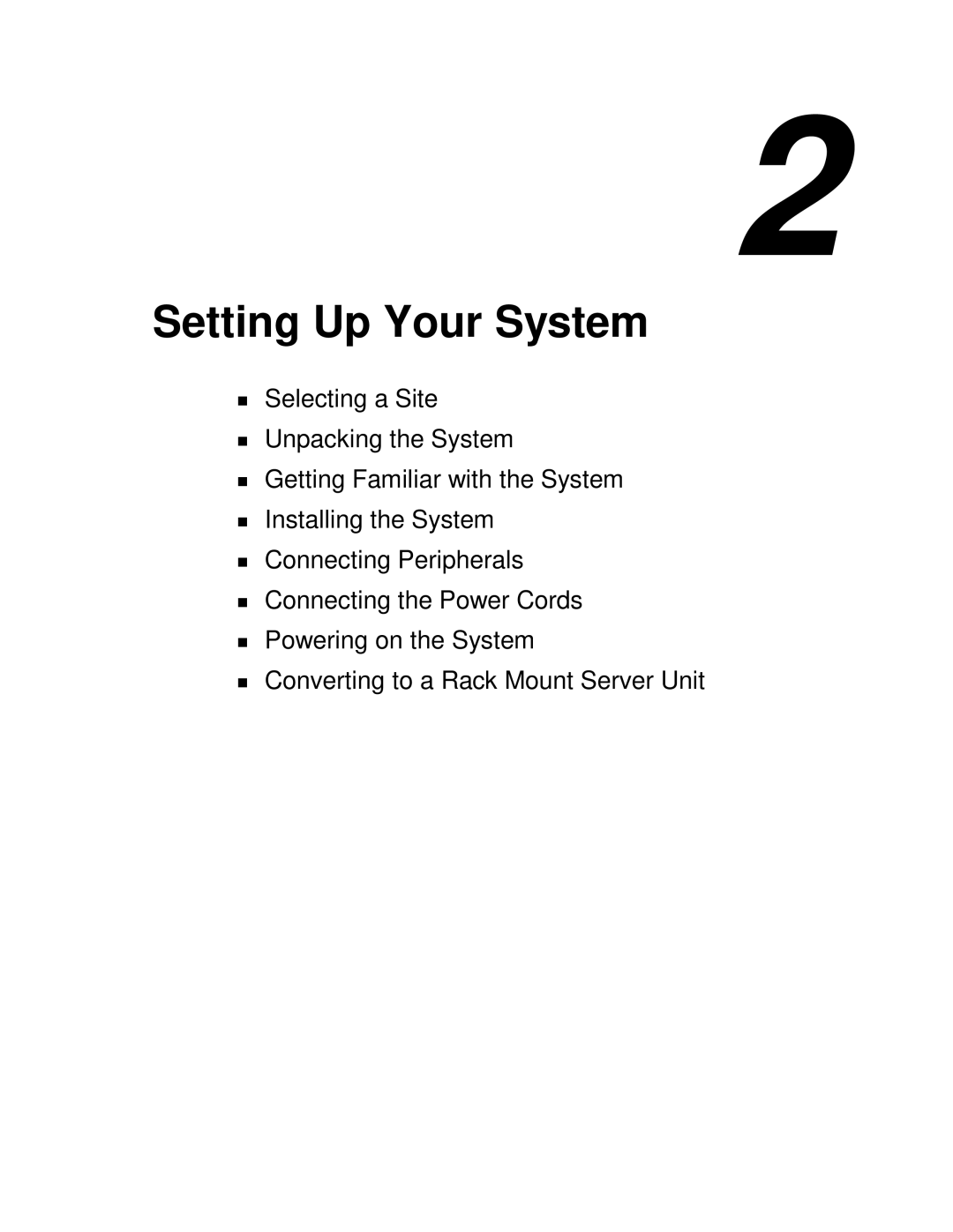 NEC MH4500 manual Setting Up Your System 