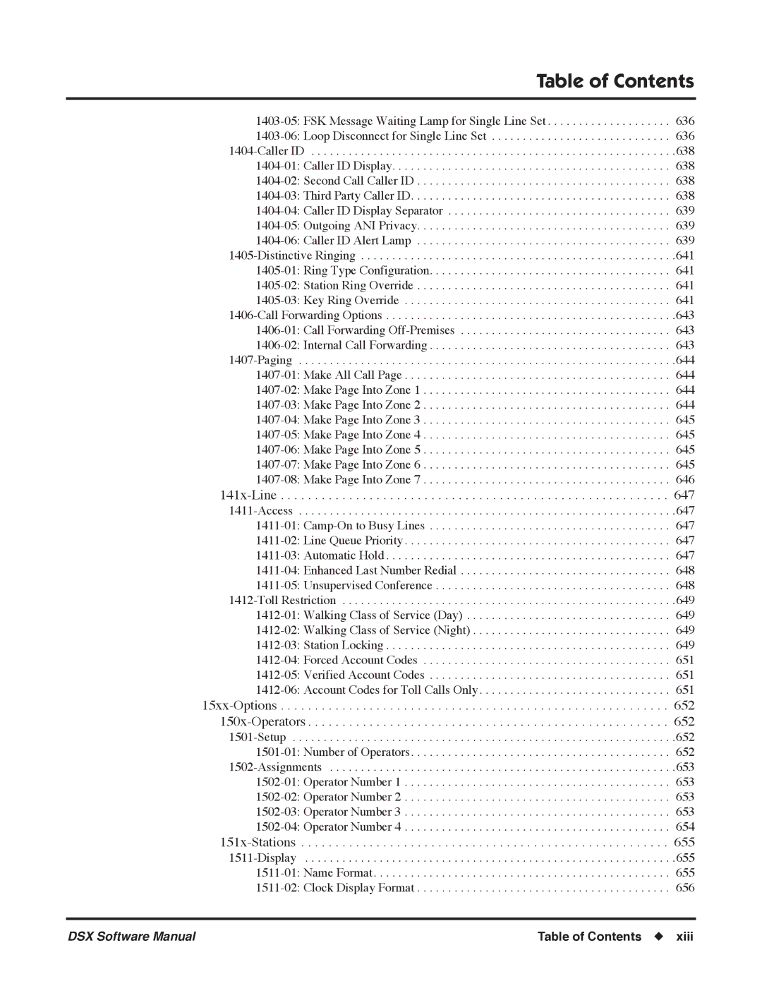 NEC P, N 1093100 software manual 141x-Line 