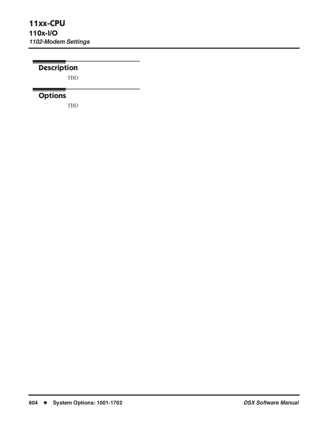 NEC N 1093100, P software manual Modem Settings 