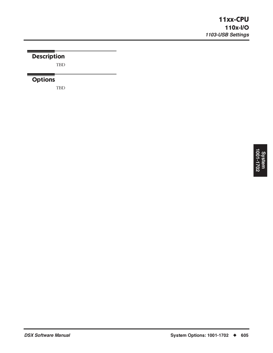 NEC P, N 1093100 software manual USB Settings 