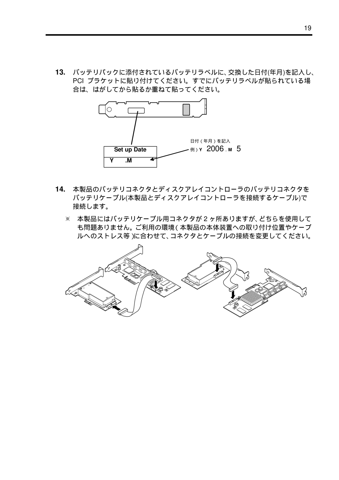 NEC N8103-102 manual ） Y 2006 ． M, Set up Date 