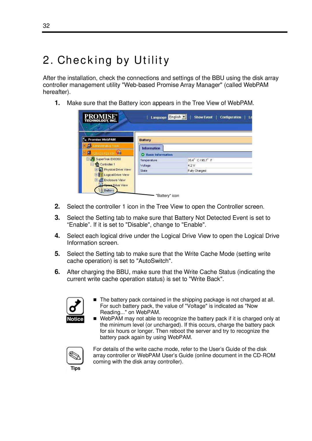 NEC N8103-102 manual Checking by Utility 