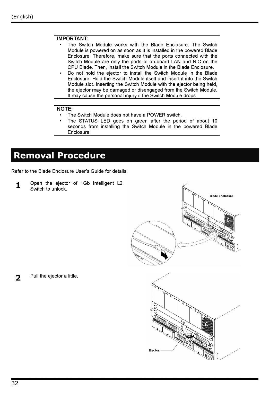 NEC N8406-022 manual Removal Procedure 