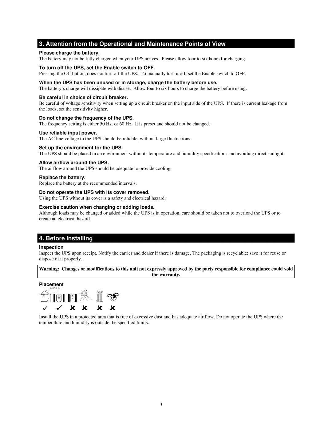 NEC N8580-31 user manual Before Installing 