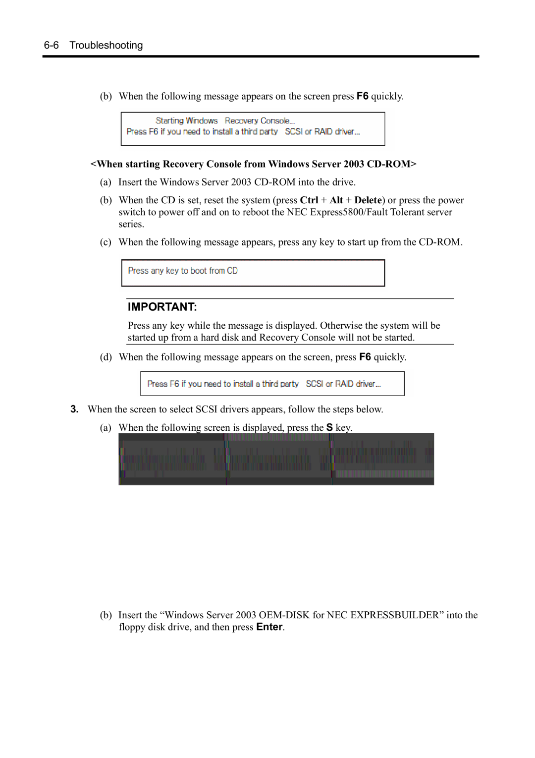 NEC N8800-098F, N8800-097F, N8800-099F, N8800-096F manual Troubleshooting 