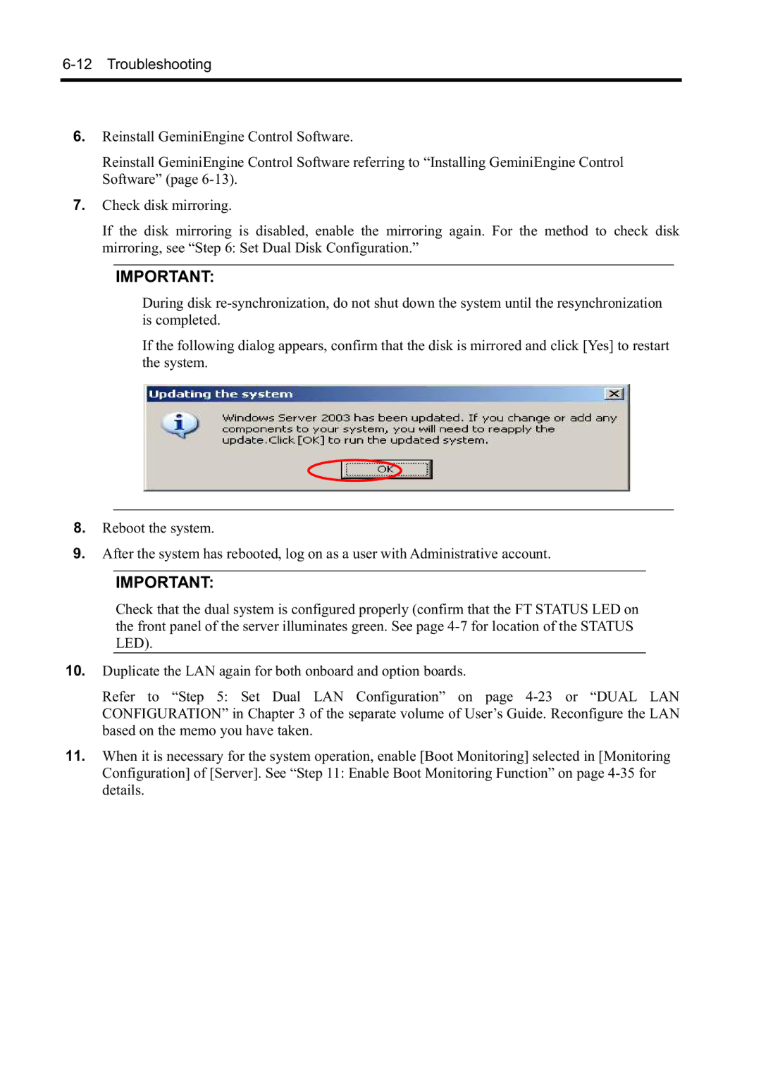 NEC N8800-097F, N8800-099F, N8800-098F, N8800-096F manual Troubleshooting 