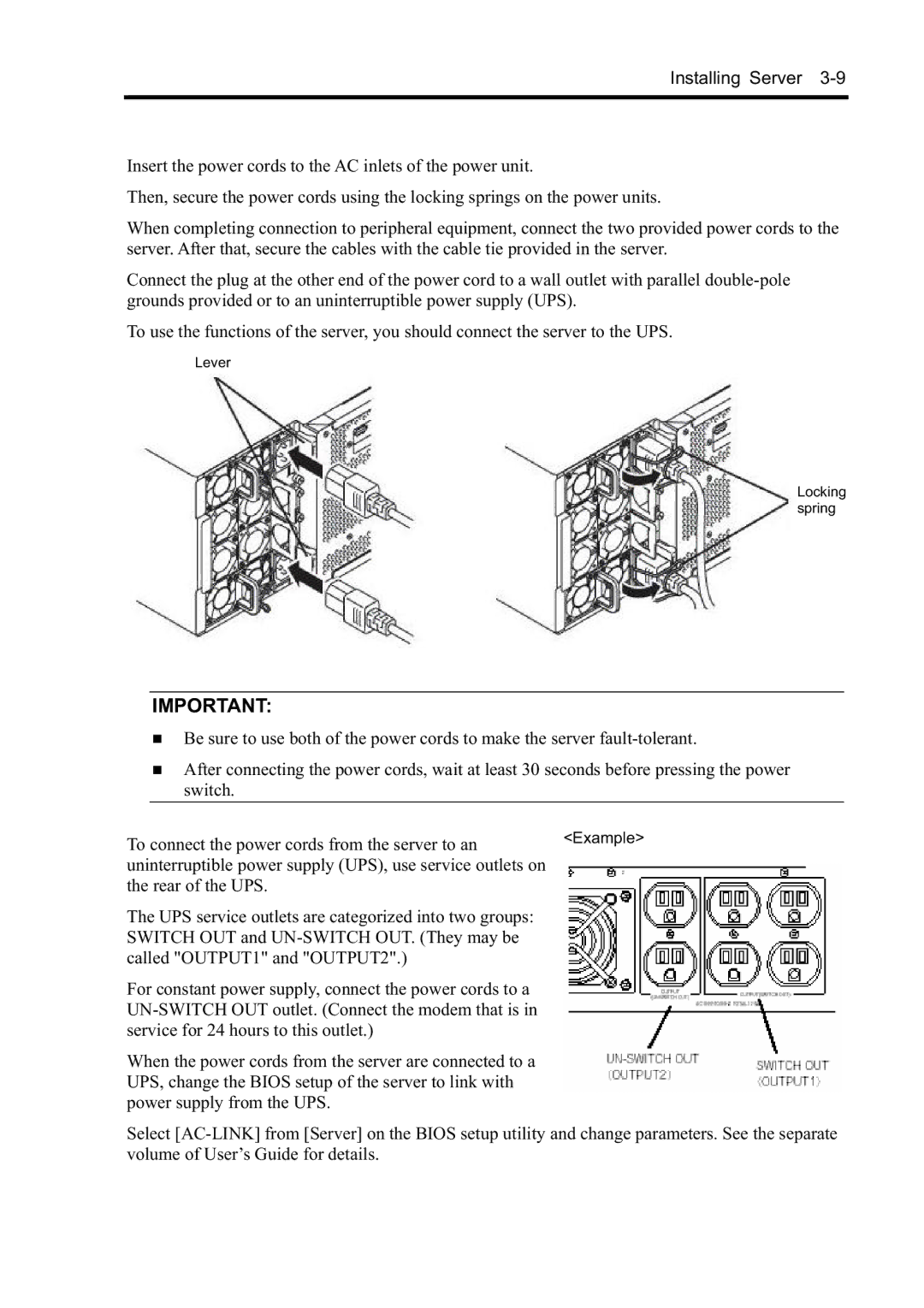 NEC N8800-096F, N8800-097F, N8800-099F, N8800-098F manual Service for 24 hours to this outlet 