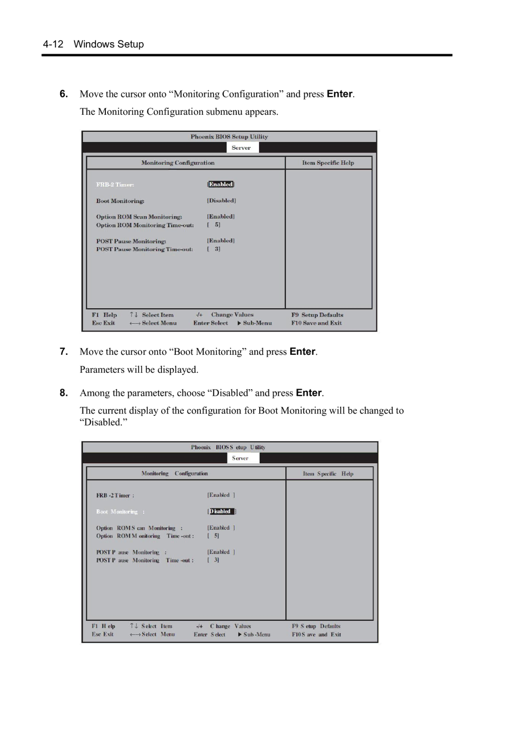 NEC N8800-097F, N8800-099F, N8800-098F, N8800-096F manual Windows Setup 