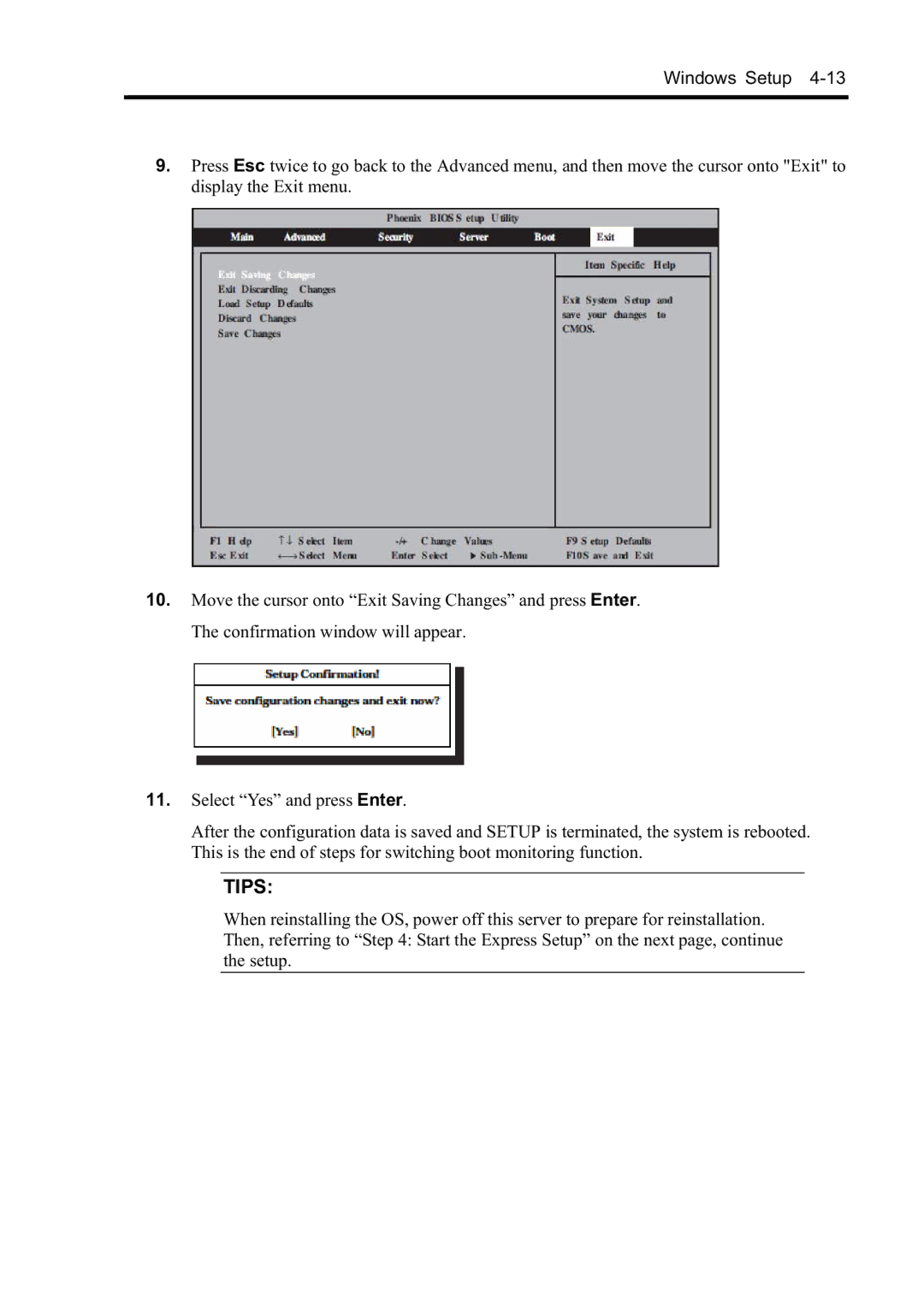 NEC N8800-099F, N8800-097F, N8800-098F, N8800-096F manual Tips 