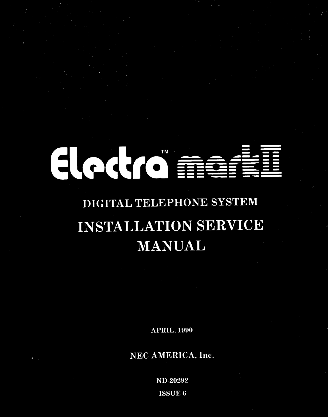 NEC nd-20292 manual 