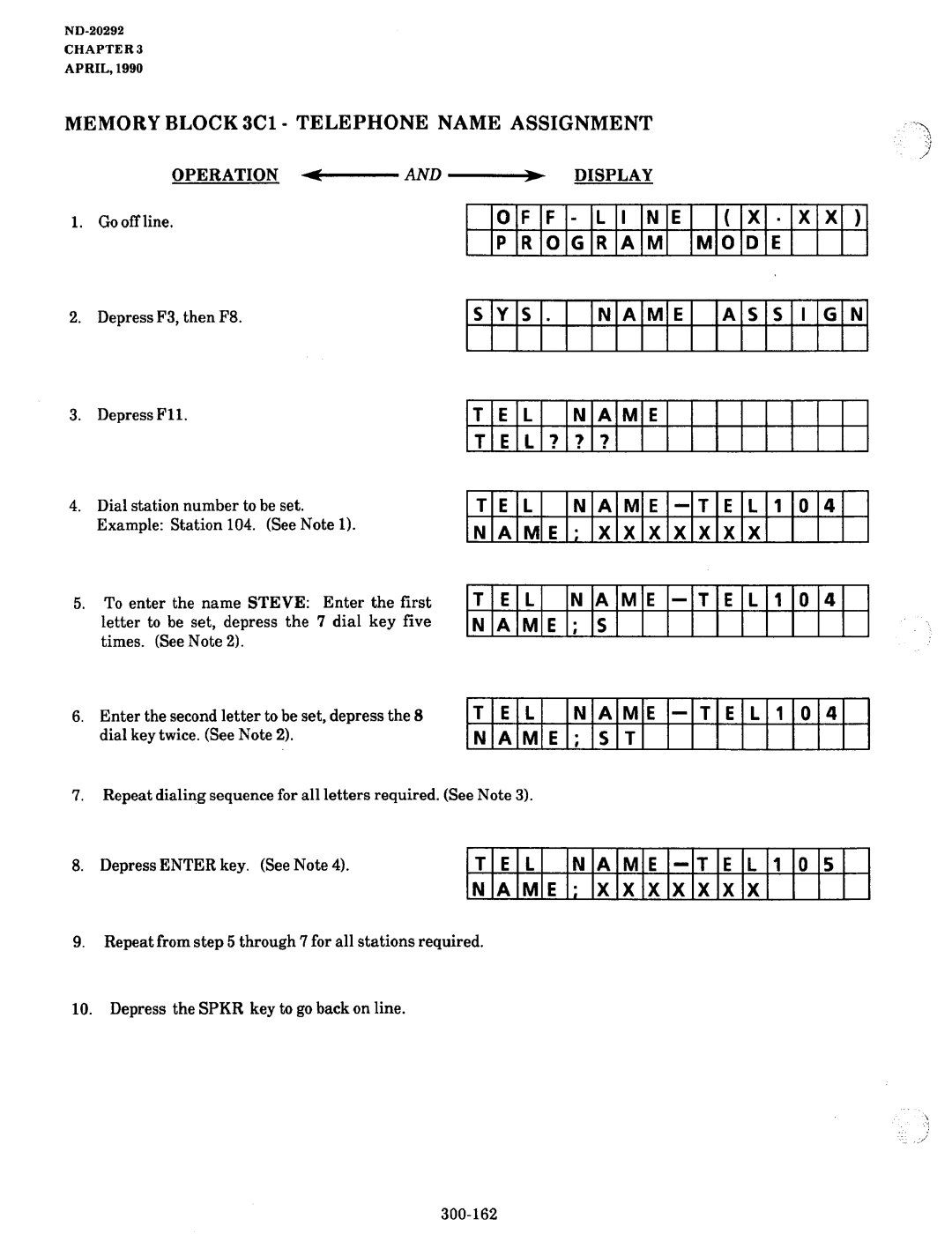 NEC nd-20292 manual Name Assignment, Sys 