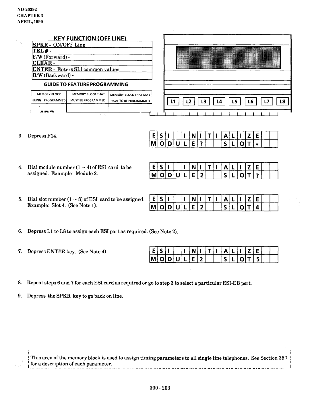 NEC nd-20292 manual Module?, NI TI ALI MODULE2 