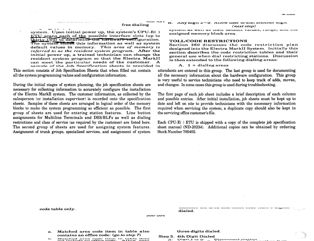 NEC nd-20292 manual JOB Specification Sheets 