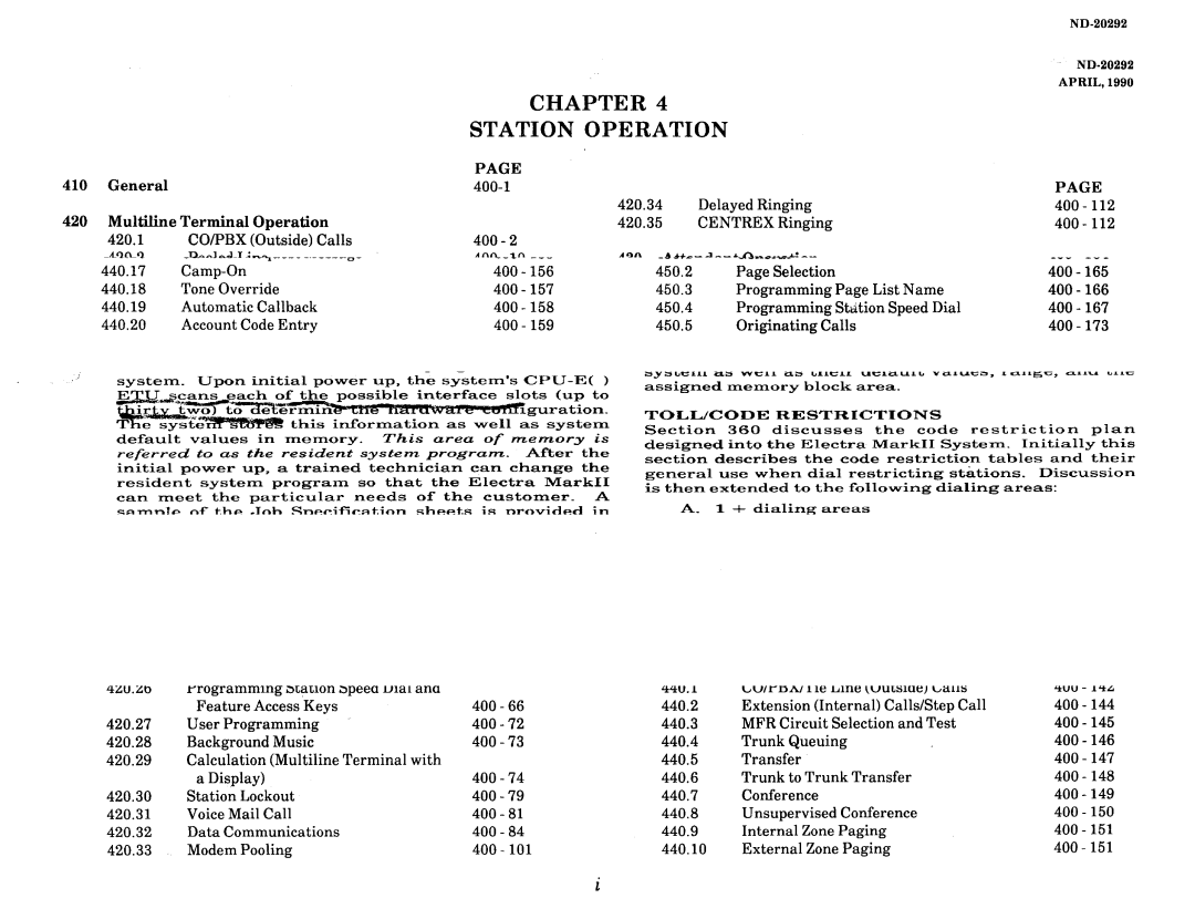 NEC nd-20292 manual Consultation Hold Broker’s Call 