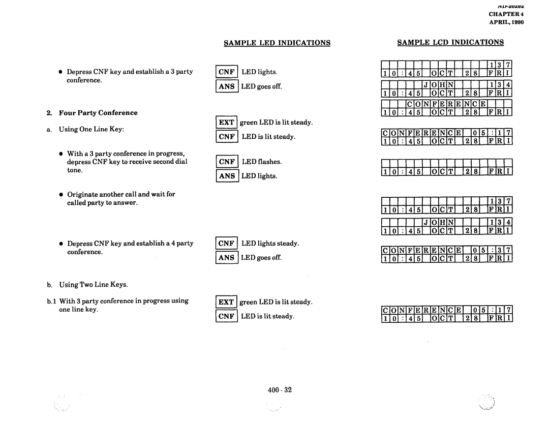 NEC nd-20292 manual Sample LED Indications, I I I I I I I I I I I I, Io C, Ioc 