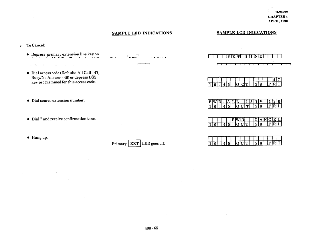 NEC nd-20292 manual II417, 1113171+, 1101 L4151, 1101 I4151 IOlClTl 12161 IFlRlI 400-65 