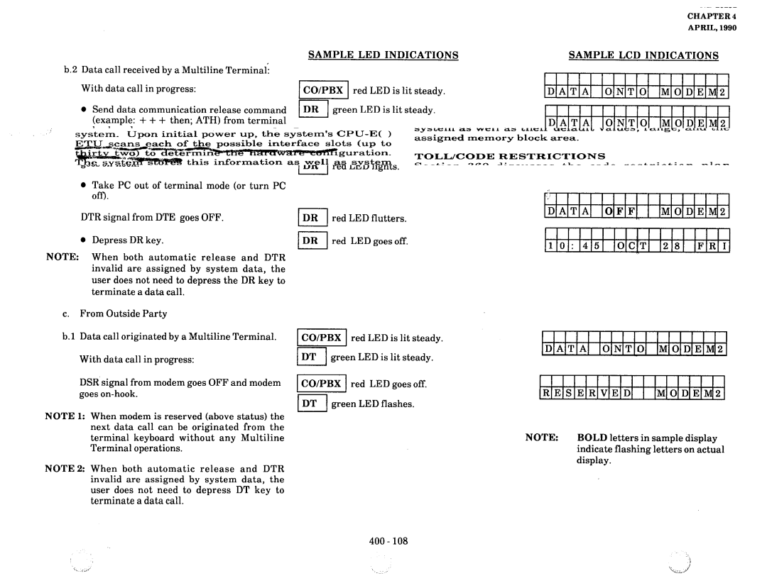 NEC nd-20292 manual Datia 