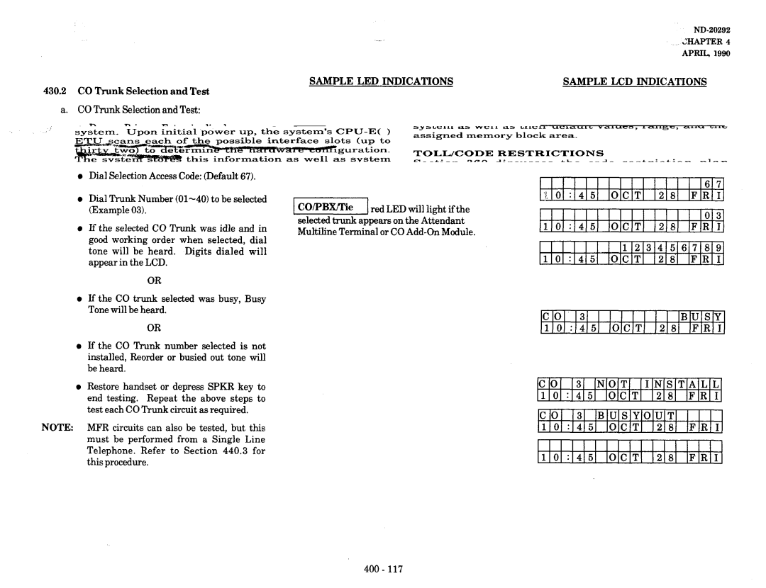 NEC nd-20292 manual 1101 I4151 IoIcITI 12181 Ifirii, Ioct, Not S T AIL/L, Firi 