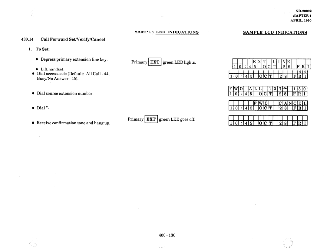 NEC nd-20292 manual 1101 I4151 IoIcITI, FlWlDl lAbILl 111317ld 1101 I4151 lolcl~l 12181 1~1~11, I IEIxITI 