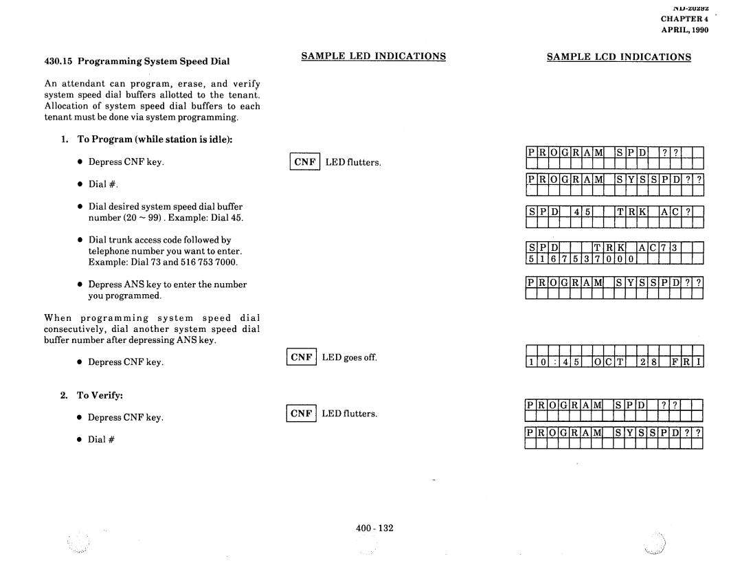 NEC nd-20292 manual Sipidi, IAIcI ?I, LSlYlSlSlPlDl, Sysspd??, Programspd ?? PROGRAMSYSSPD?? 