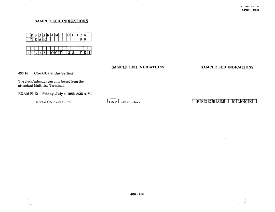 NEC nd-20292 manual Llol I4151 lOlClTl 12181 IFlRlI 400-136 