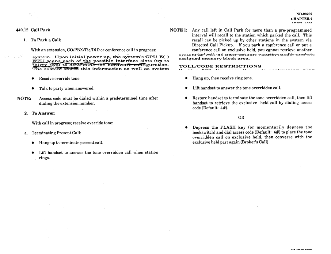 NEC nd-20292 manual Code 