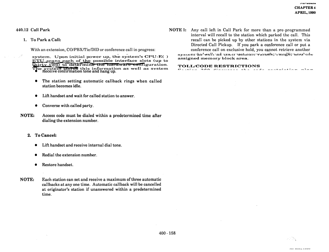 NEC nd-20292 manual Automatic Callback To Set 